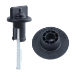 1X Honda Acura Accord CR-V Civic Insight musta tagumise poldi adapteri tagavararehvi ratta kinnituskruvi 74652-SDA-003 74651-S2X-003 jaoks must