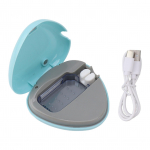 Hambaharja desinfitseerija kaasaskantav laetav hambaharja puhasti hoidik Reisimine koju Hambaharja &uuml;mbris valge