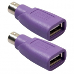 2 tk Adapter PS 2 Isane-USB-emaskonverter klaviatuurihiire jaoks