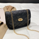 Naiste v&auml;ike kandiline kott Rombist ketiga tikandiga kott must