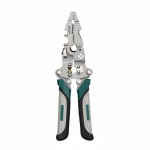 Multifunktsionaalsed kokkupandavad traadi eemaldamise tangid: Spetsiaalsed elektrikutele m&otilde;eldud traadi eemaldamise tangid, mida kasutatakse torude eemaldamiseks, l&otilde;ikamiseks, keeramiseks