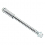 15 mm 220 mm esisild koos 2 puksiga poleeritud korpusega, mis sobib Pit PRO Trail Dirt Bike 70cc jaoks