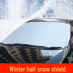 Magnetiline auto tuuleklaas lume- ja pakasekaitsega paksendatud mitmefunktsioonilise p&auml;ikesevarjuga