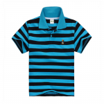 Laste Euroopa ja Ameerika stiilis puuvillane triibuline polo T-s&auml;rk &ndash; kevad/suvi, sobib lastele ja teismelistele. Size 20, Height 150 cm