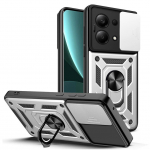 Kaamera kaitse&uuml;mbris Xiaomi Redmi Note 13 Pro 4G 13 12S 12 Pro + 11E 11 Pro 11S 11T 10 Pro 10S 9T 9 8 Armor Hybrid Ring Cover jaoks For Redmi Note 11 4G punane