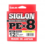 Sunline PE Line X8 Siglon 300M PE 0,8 12LB laimiroheline (2202) laimiroheline v&auml;rv