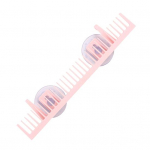 Juuksepikenduste hoidik koos iminapaga seinakinnitusega juuksepikenduste riidepuu Juuste kujundamine kuivatusrest Paruka korraldaja hoiuvitriin roosa