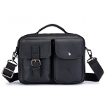 Lehmanahast meeste &otilde;lakott Retro pealisnahast vabaaja crossbody kott meeste horisontaalne kaasaskantav ruudukujuline kott