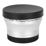 0.45X H&otilde;bedane Optiline Klaas Kaamera Lainurk Suurendus Lisal&auml;&auml;ts 37mm Kaameraobjektiividele