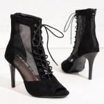 Seksikad Naiste Stilettod Ladina Tantsukingad Saalitants Tango Salsa Tantsusaapad Paeltega Pehme P&otilde;hjaga Peosaapad V&otilde;rgust 9CM 41