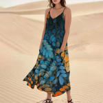 Naiste suvekleit Vabaaja vabaaja kleidid Long Beach puhkuseks L must