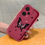 Pehme silikoonist ruudukujulise redeliga printimismustriga telefoni korpus, t&auml;iskaanega kaamera p&otilde;rutuskindel kaitse kummist &uuml;mbris Xiaomi Redmi jaoks Redmi Note 12 Pro Speed valge