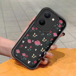 Pehme silikoonist ruudukujulise redeli mustriga telefoni&uuml;mbris, t&auml;ielikult kattev, kaamera p&otilde;rutuskindel kaitse, kummist &uuml;mbris Vivole Vivo V11I pruun