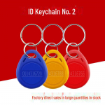 V&otilde;tmehoidja p&auml;&auml;sukaart kogukonnale, kinnisvarale, liftile, parkimisele ja kohalk&auml;imisele Blue No. 2 ID Keychain