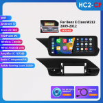 Hizpo 10.25 Intelligentsne RDS-i toega autostereo, toetab Carplay'd ja Android Autot Mercedes Benz W212 E-klassi E200 E230 E260 E300 S212 2009-2012 NTG 4.0 jaoks HC2 2G 32G AI