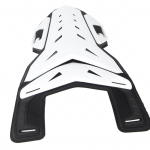 Vastupidav Mootorratta Kaitsjakk Biker Stunt V&otilde;idus&otilde;idu Soomusvest Kaitse Rind Valge