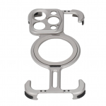 Telefon Raamita &Uuml;mbris Stendiga P&otilde;rutuskindel Magnetiline &Uuml;li&otilde;huke 17mm Keere Kaitse&uuml;mbris IOS-ile