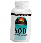Superoksiiddismutaas, SOD, S.O.D., Source Naturals 180 tk (72355023) 180tab