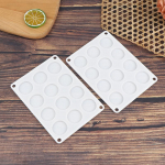 1 tk Vahapitsati tempel Silikoonvorm Matt 12 s&uuml;vendiga vormipadiga DIY k&auml;sit&ouml;&ouml; jaoks