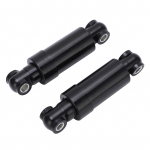 2 tk Amortisaator Must 750 naela 110 mm Terasest Sulam Roostekindel Kokkupandav Roller Elektrijalgratas