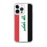 Coque iPhone &ndash; Irak &ndash; Drapeau &ndash; Souple &ndash; Mitmev&auml;rviline &ndash; &Uuml;hilduv iPhone 14 Pro Max