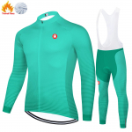 Talvine termofliisist meeste jalgrattakomplekt Jalgrattas&auml;rk Wielren Kleding Mehed Ropa Mtb Hombre Jalgrattariided 4XL