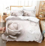 Love Red Rose voodipesukomplekt Housse De Couette Head s&otilde;brap&auml;eva/abielu/pulma Tekikottide komplekt Dropship voodikomplekt &ndash; ilma linadeta EU single(135x200cm)