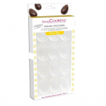 Moule rigide pour 6 oeufs en chocolat