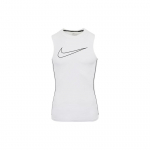 Nike Suure Logoga Hingav Varrukateta Fitness Topp Meeste Topp Valge DD1989-100 M