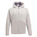 Adidas Mercedes-AMG Primeknit Mugav Moodne Minimalistlik Mitmek&uuml;lgne &Uuml;hev&auml;rviline Jakk Meeste Jakk Helehall JW3473 3XL