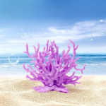 Akvaariumi maastiku kaunistus simulatsioon korallipuu meri rauapuu akvaarium mereveepaagi komplekt kaunistus veealune maailm lilla