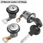 3-ukseline lukustustoru komplekt Peugeot Expert Citroen Dispatch Fiat Ulysse jaoks