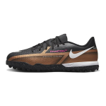 Nike Phantom GT Jr. Academy TF Madalad jalgpalliketsid Laste kets Must Kuldne DR6062-810 32