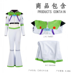 Anime M&auml;nguasjalugu Buzz Lightyear Cosplay Kost&uuml;&uuml;m Bodysuit Tiibkost&uuml;&uuml;m Halloweeni Peo Kombinesoonid Kost&uuml;&uuml;mid Meestele Naistele S sinine