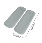 2tk Auto p&otilde;rkeraudade kaitseriba Automaatne kokkup&otilde;rkevastane riba p&otilde;rkeraua nurgakaitse kaitse h&otilde;&otilde;rdumisvastane autokleebis hall