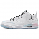 Jordan Courtside 23 Mugavad Mitmek&uuml;lgsed Libisemiskindlad Vastupidavad Keskmise k&otilde;rgusega Retro Korvpallijalatsid Meeste toss Valge IH0650-141 40.5