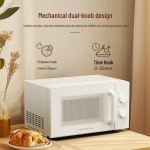 20L miniatuurne multifunktsionaalne elektriline mikrolaineahi mehaanilise p&ouml;&ouml;rdalusega English 220V US Standard