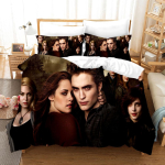 Uus film Videvik Voodipesukomplekt Armastus Tekikate Komplekt Padjap&uuml;&uuml;r Film &Uuml;he- Kahekohaline Kuningas T&auml;issuurus Pehme Voodipesu Naistele Teismelistele cot size 70x133cm