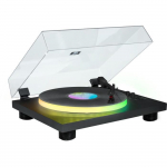Tourne-disques BIGBEN INTERACTIVE PARTYBTTDLIGHT - Plateau lumineux - Entra&icirc;nement par courroie - Bluetooth - Effets lumineux