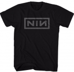 Nine Inch Nails Hall NIN Logo T-s&auml;rk Meeste Rockmuusika Klassikaline B&auml;ndis&auml;rk Uus Must 4XL