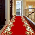 Pestav Hiina punane koridorivaip pikk esiku vaip libisemisvastane elutoa k&ouml;&ouml;gi vahek&auml;igu jooksjavaip hotelli kodukaunistamismatt 60x200cm 23.6x78in red