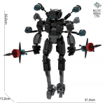 Skibidi Tualett Titaan TV Mees Speakerman &Otilde;udusm&auml;ng Bossid Kaamera Ehitusklotsid Multifilm Nukumudel Laste S&uuml;nnip&auml;ev Halloweeni Kingitus