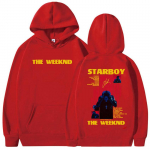 R&auml;ppar THE WEEKND STARBOY Album 2025 Merch Huppar Mehed Naised Harajuku Gooti Hip Hop Mood Pullover Dressipluusid F&auml;nnid Streetwear S
