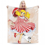 Candy Candy Tekid Soe Pehme Kohev Palus Visketekk T&uuml;drukutele Poistele Kodu Dekoor Flanell Voodikate Voodikate 30x40in