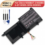 N130BAT-3 N131BAT-3 Asendusaku Clevo N130BAT-3 6-87-N130S-3U9A N130BU N130WU N131BU N131WU 36Wh/3100mAh jaoks
