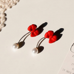 Naiste Punased Tilk-P&auml;rliga H&otilde;ben&otilde;elaga K&otilde;rvar&otilde;ngad