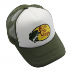 Bass Pro Shop V&auml;lis&otilde;hu M&uuml;ts Trucker V&otilde;rk M&uuml;ts - Meestele Ja Naistele &Uuml;ks Suurus Sobib K&otilde;igile Snapback Kinnitus - Suurep&auml;rane Jahiks armee roheline v&auml;rv