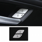 Car door lock unlock button Trim sticker cover For Mercedes Benz Class A B CLA GLA GLB W177 W247 X247 C118 For 2020 GLB Class
