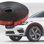 Auto Fender Flare auto ratta kulmude kaitse huule rattakaare trimmi kaare pikendused rattakaare vormimiskummist tihendusriba 30mm x 3meters