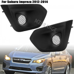 Auto eesmise udutule kate Subaru Impreza jaoks 2012 2013 2014 Esip&otilde;rkeraua udutulelaterna raami katted auto trimmimise raam 1 pair mesh